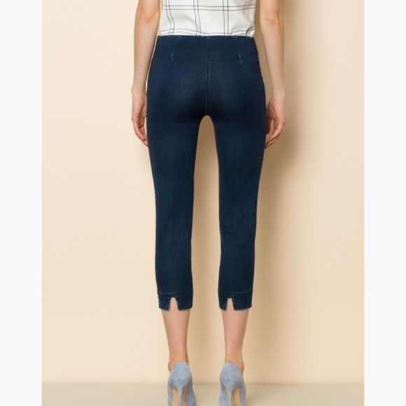 PIAZZA SEMPIONE cropped denim capri trousers. - Picture 3 of 15
